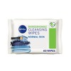 NIVEA Biodegradable Cleansing Wipes Normal Skin (40 sheets), Biodegradable Wipes