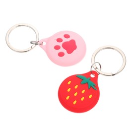 Operitacx 2Stücke Schutzabdeckungen für Verlust Schlüsselanhänger für Sicheren Schutz Einfache Handhabung Passform für Tracker