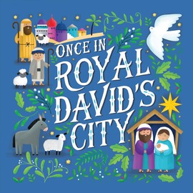 Compassion Charity Weihnachtskarten "Once in Royal David's City", 150 x 150 mm, 10 Stück, mit Umschlägen