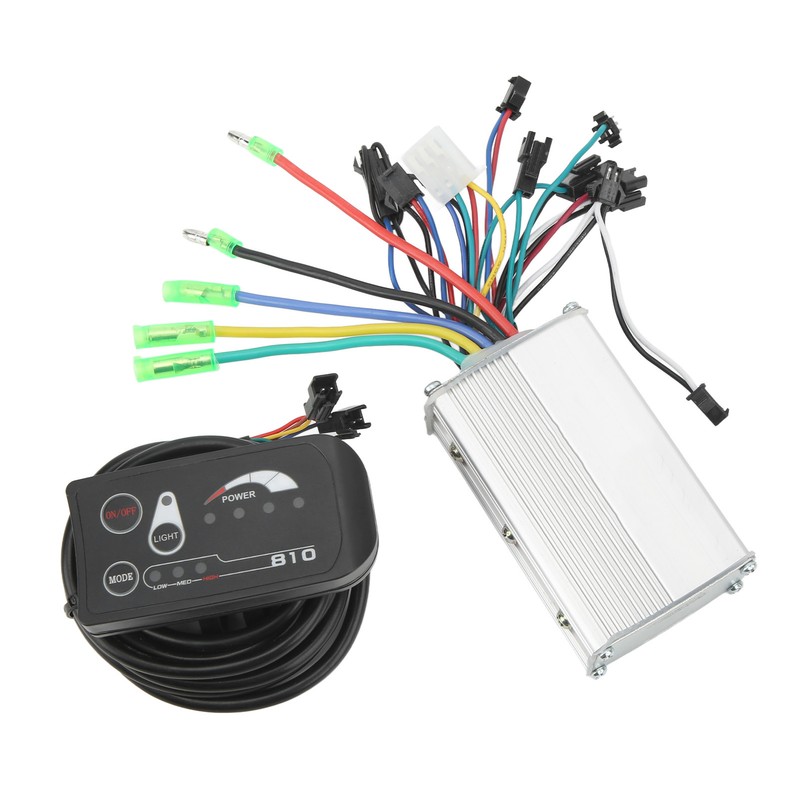 36V 250W 350W Electric Bike Brushless Motor Controller with 810LED