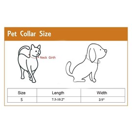 PARTNER Puppy ID Collars Identification Whelping Super Soft Nylon Adjustable Breakaway New Born Pets with Record Keeping Charts 8pcs