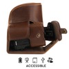 Megagear MG1751 Ever Ready Leather Camera Case Compatible with Canon