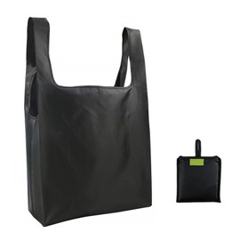 KALOLINNA Eco Bag, Shoulder Bag, Tote Bag, Folding Shopping Bag, Convenience Store Bag, Large Capacity, Storage, Cute, Stylish, Shoulder Bag, Waterproof, Lightweight, Tote Bag, Washable, Black