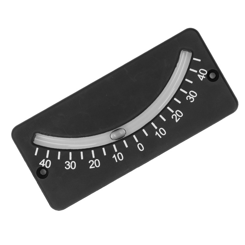 Clinometer 40 Degree RV Bubble Level Mini Inclinometer Tilt Gauge