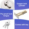 1Pcs Locks Internal, Lock for Bedroom Door, Zinc Alloy Locks