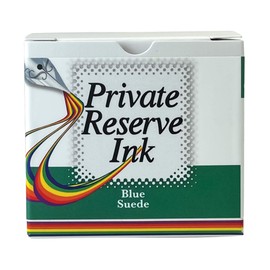 Private Reserve Ink - 60 ml Ink Bottle for Fountain Pen (Blue Suede) (PR17003)