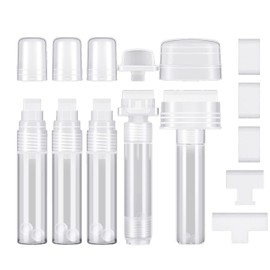 TOBEOME Pack of 5 Graffiti Markers, Refillable Paint Markers, Paint Pen for with 5 Replacement Tips (50 mm, 30 mm, 15 mm)