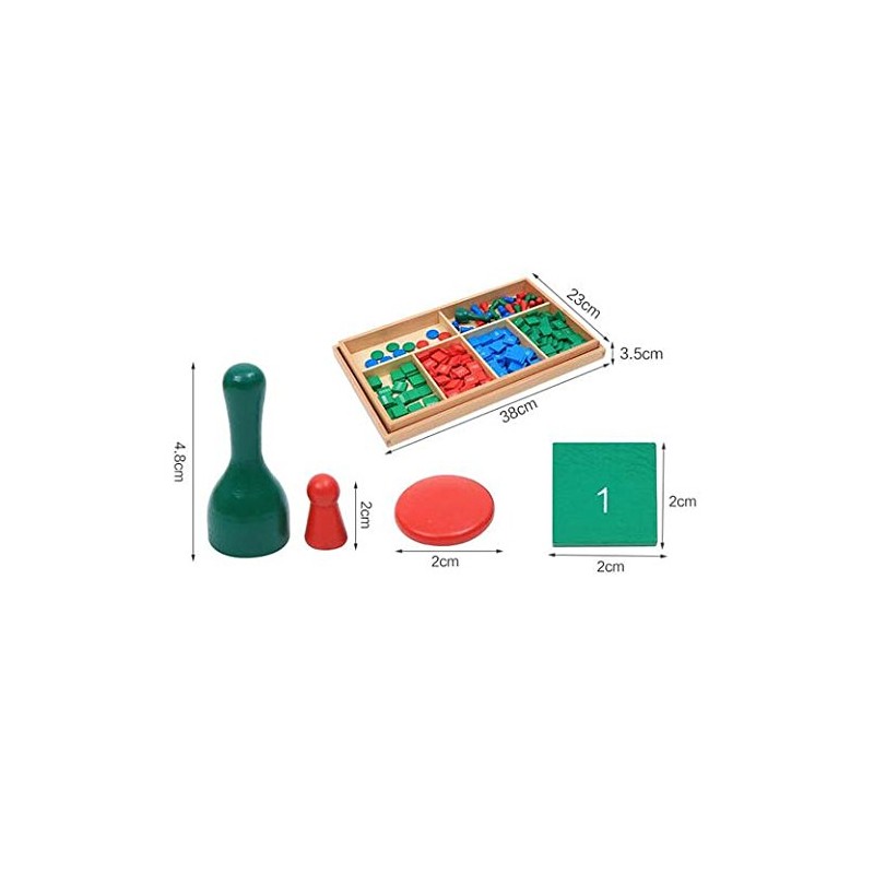 Montessori Materials - Stamp Game