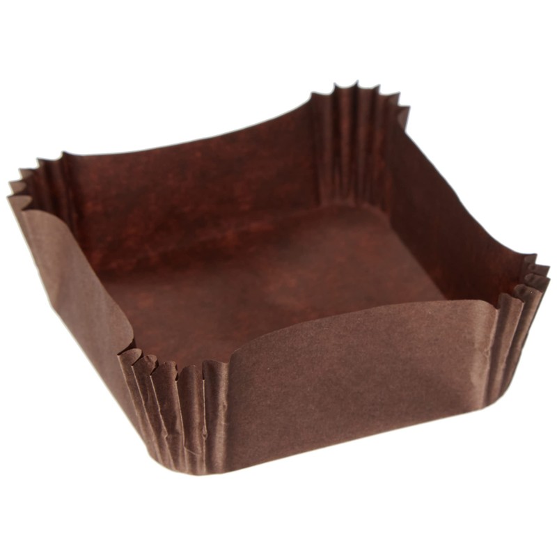 Decora 800 Pieces Big Square Baking Cup, 60 x 60