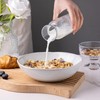 AmorArc Ceramic Cereal Bowls Set of 6, 24 oz Handmade