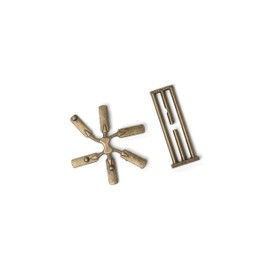 Recent Toys The Alchemist Puzzle - Brass - Metal Brain teaser disentanglement puzzle for adults and teenagers, gifts for teenagers