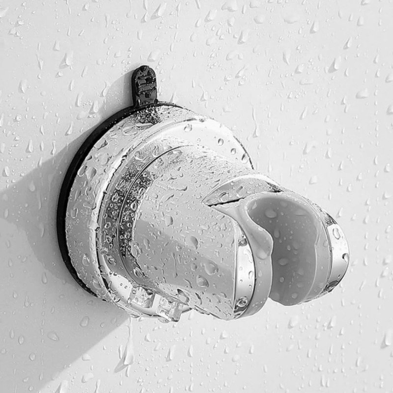 JIANHY Suction Cup Shower Head Holder Universal Adjustable Shower Head