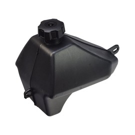 AlveyTech Black Plastic Fuel Tank for 50cc-110cc ATVs - Replacement fits Baja Motorsports, Roketa, SunL, and Taotao, Gas Storage Tanks, ATV Accessories, Mini Bike, Scooter, 4-Wheeler Quad Bike Parts