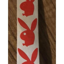 Sticker Firm 50  TANNING STICKER Stickers Scrapbooking Crafts RED BOWTIE BUNNY