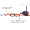 PETEX Automatic Ratchet Tie Down Strap Self-Reeling 1 Piece 5
