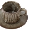 Marui Seikyo Shigaraki Ware MR-3-4387 Hechimon Cup & Saucer, Capacity