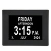 Digital Day Clock 7 Inch Auto Dimmable Clock with Unabbreviated