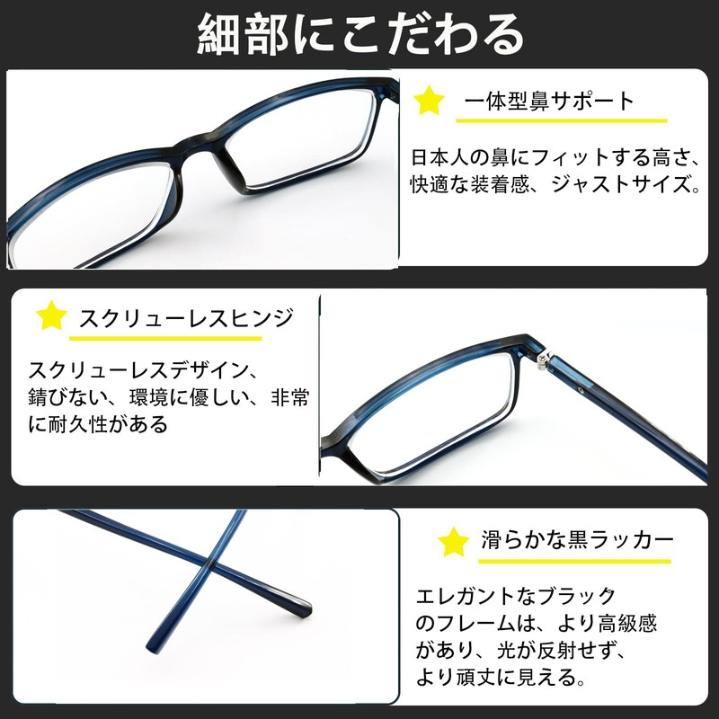[Soarea] メガネ 度あり 度付き眼鏡 近視メガネ 近眼 眼鏡 近視用 度入り 近視用度入り