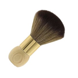 TOVINANNA Barber Hair Brush Wooden Handle Soft Bristle Hair Cleaning Tool for Salon Use Portable Design for Easy Styling Haircut Cleanup for Professionals