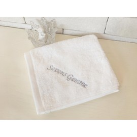 Savons Gemme Savon Gem Gift Box A Select Gemstone Soap 170g Amethyst Towel Set