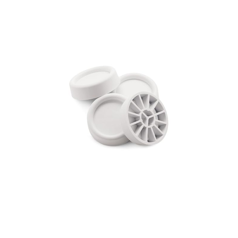 Meliconi Set of 4 Rubber Anti-Vibration Washing Machine and Dryer
