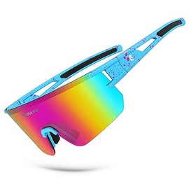 Gafas de sol deportivas polarizadas, protección UV400, para exteriores, para hombres, mujeres, jóvenes, béisbol, ciclismo, correr, conducir, golf