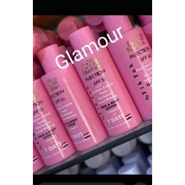 mega glow X 1 Mega Glow Egyptian face & body lotion spf 50. 400ml x 1