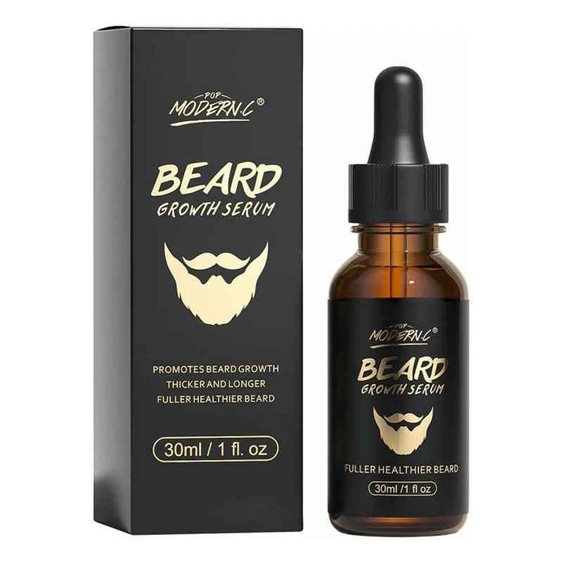 30ml Aceite Con Biotina Y Cafeína Para Crecimiento De Barba