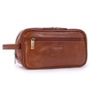 ASHWOOD - Men's Wash Bag/Shaving Bag/Travel Toiletry Bag - Genuine