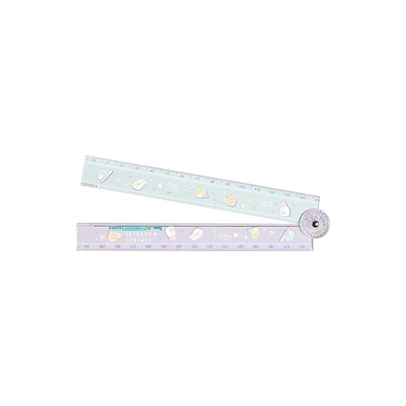 San-X SQ89201 CH/M Folding Ruler (S/G)