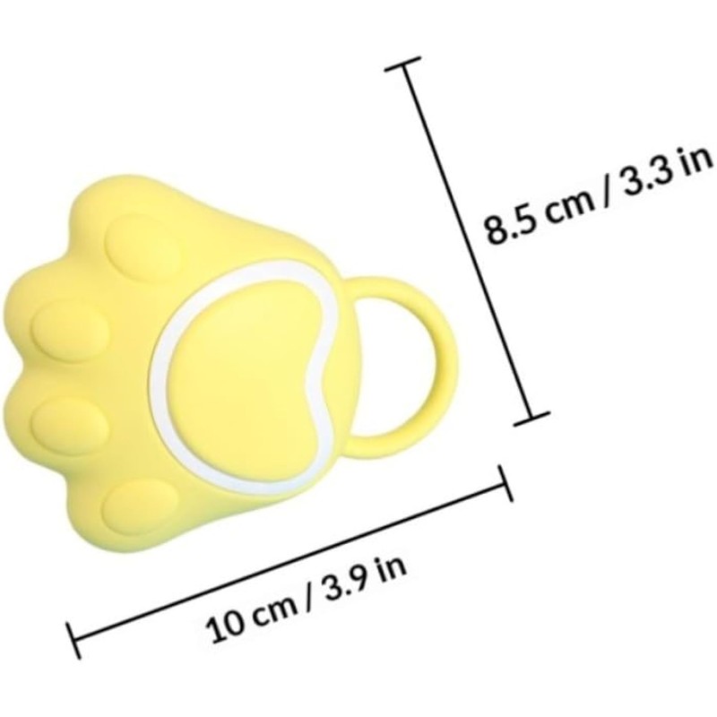 Silicone Bath Brush, Compact Lightweight Accessory for Travel and Daily