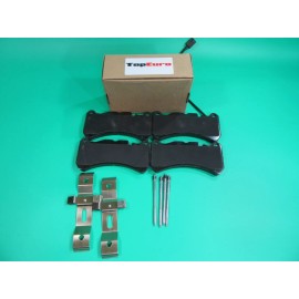 TopEuro MASERATI GHIBLI S SQ4 QUATTROPORTE FRONT BRAKE PAD SET 2014 AND UP 980156013