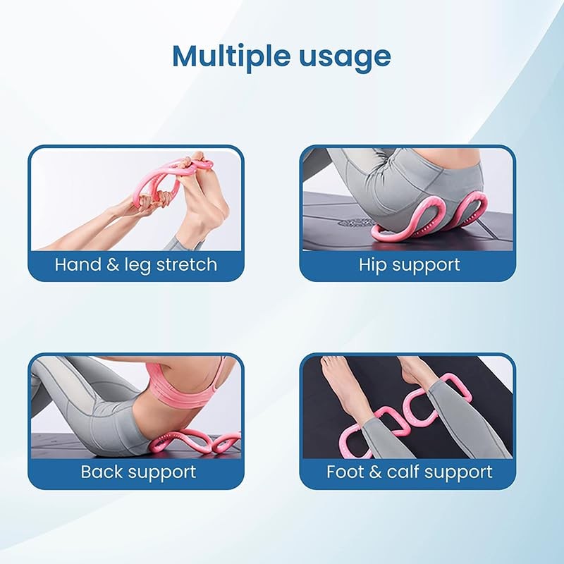 AIMALL Yoga Pilate Ring Circle Fitness Training Resistance Stretch Support