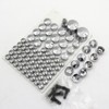 81Pcs Bolt Caps Topper Cover for Harley Softail Twin Cam