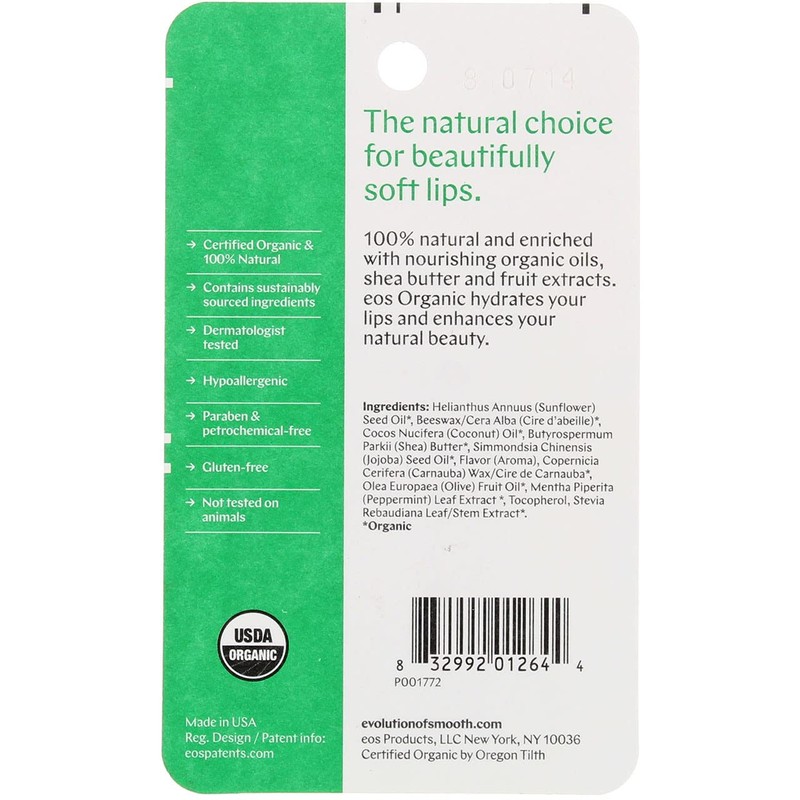 Eos Lip Balm Stick, Sweet Mint (Pack of 2)2