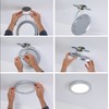 Paulmann 93098 LED Panel recessed panel 2in1 Cover-it 225mm round
