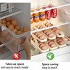 Roellgs Rolling Egg Tray Egg Holder, 2 Tier Rolling Egg