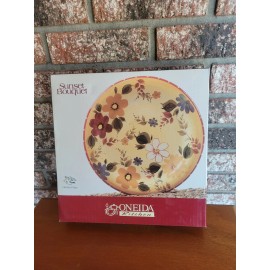 Oneida Sunset Bouquet Dinner Plates 10 1/2", Dinnerware 1 Each NEW in box