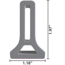 Duzzy 67 Inch Shower Threshold Water Dam, Shower Water Guard to Keep Water in Shower, Shower Water Stopper Dry and Wet Separation Suitable for Bathroom and Kitchen