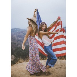4th of July Patriotic Headband Rhinestone Red White Blue Stripes Twist Hadpiece Independence Day American Flag Hairband