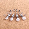 Alnicov Geared Banjo Pegs Machine Heads with Pearled Pegs for