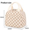 Lunch Bag ‌，Reusable Corduroy Lunch Box Keep Warm and Fresh
