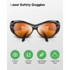 FAHKNS Laser Safety Glasses Protection Glasses 190-550nm & 800-1100nm OD4+