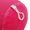 World's Best Microbead Bolster Tube Pillow, Smooth Cool Touch Fabric,