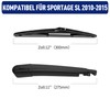 Wifko Rear Windscreen Wiper Compatible with Kia Sportage SL 2010-2015,