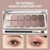 Eye Shadow Palette for Women, Versatile Brown Pink Nude Eyeshadow,