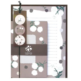 Lab Clip Letter Set La Recorte Brown C24-LRLS-BR