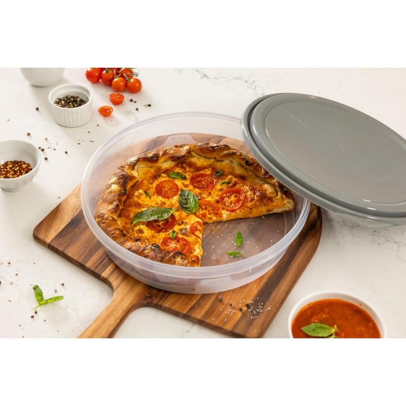 GoodCook EveryWare Extra Large 12 inch Round Container 2 pack,