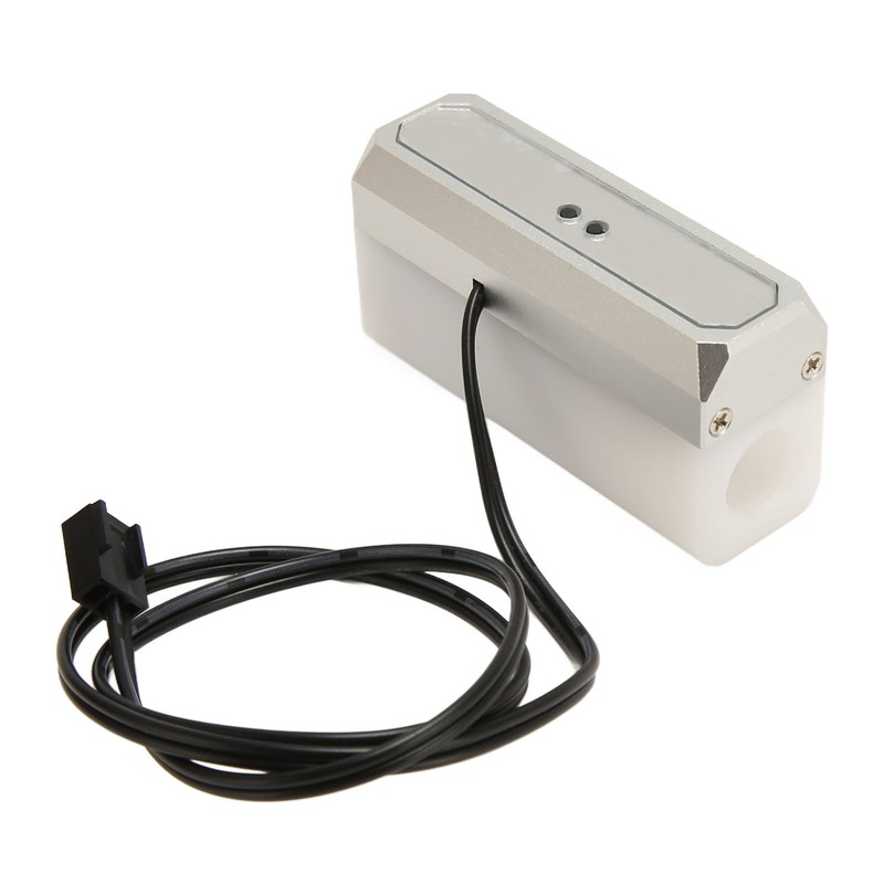G1/4in Water Temperature Sensor Flow Meter with Accurate Display LSJ