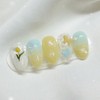 [Handmade Nail Tips] Tulip Garden Nail Tips - Long Oval